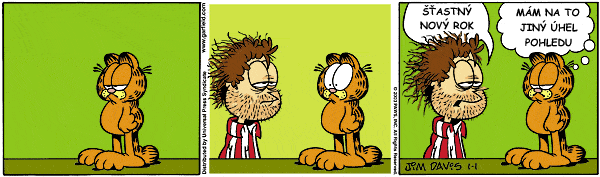 Nový rok u Garfielda